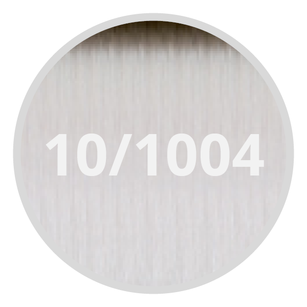 KERATIN FUSION ROOTED 10/1004 - DONKER ASBLOND/ULTRALICHT PLATINABLOND