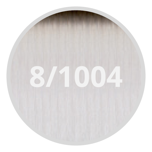 KERATIN FUSION ROOTED 8/1004 - NATUURLIJK DONKERBLOND/ULTRALICHT PLATINABLOND