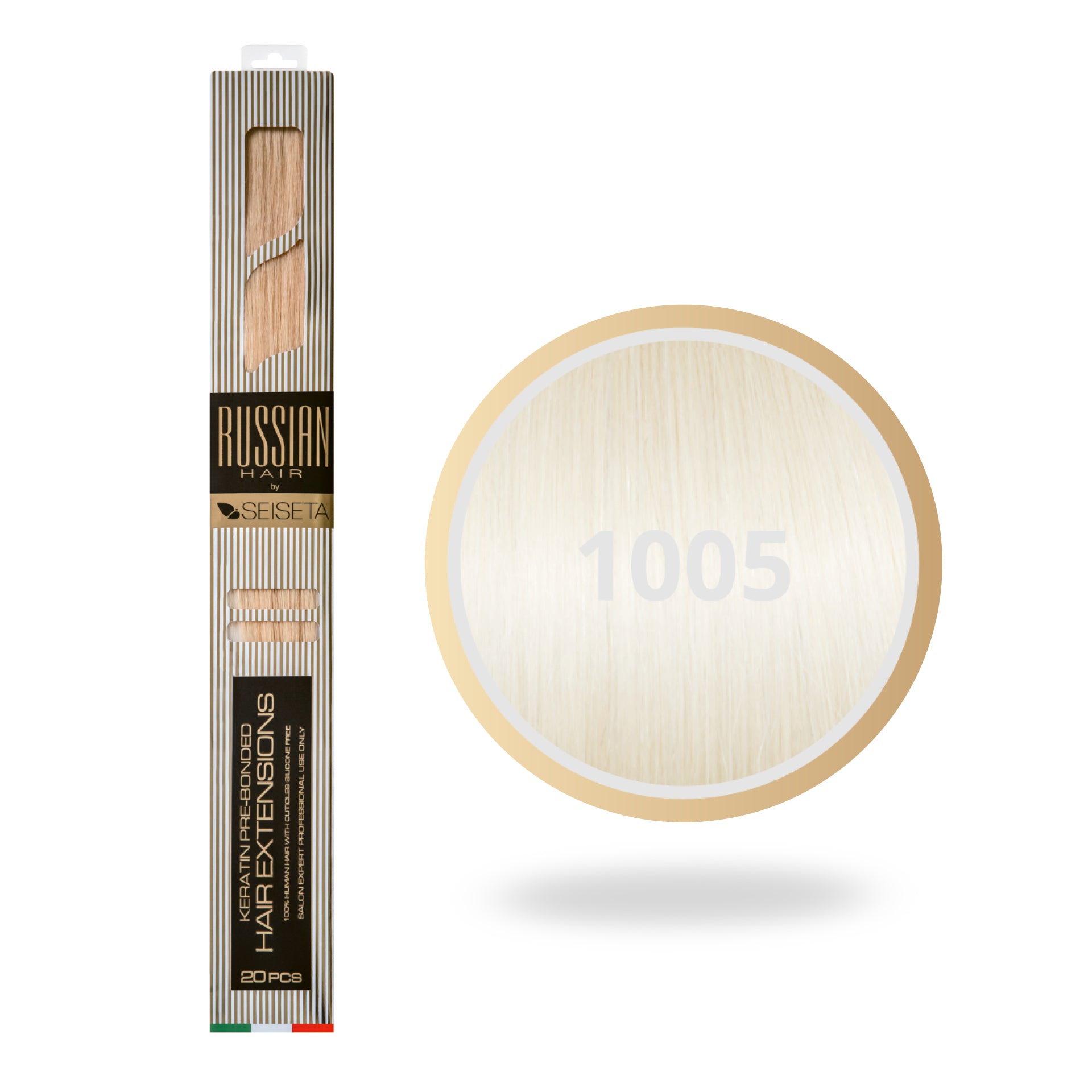 RUSSIAN HAIR EXTENSIONS 1005/WIT BLOND