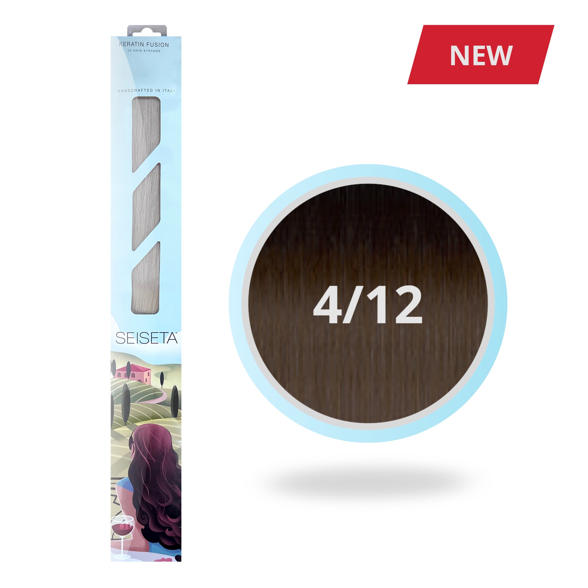 KERATIN FUSION OMBRE 4/12 - BRUIN/GOUDBLOND KOPER