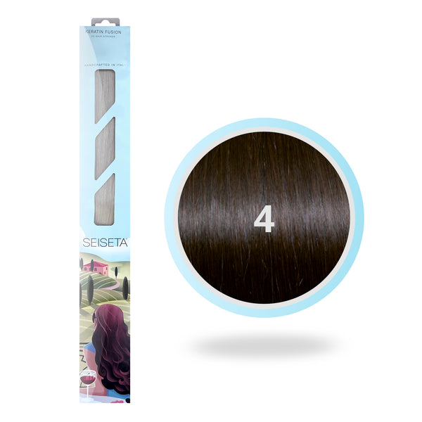 KERATIN FUSION 4/DONKER KASTANJEBRUIN