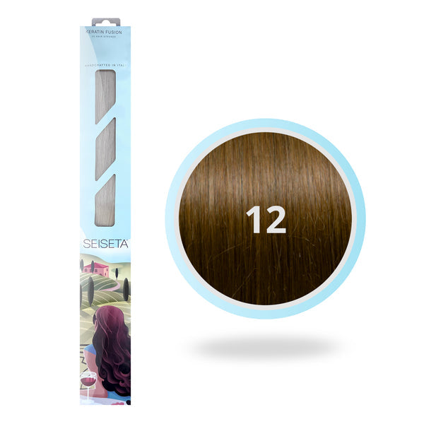 KERATIN FUSION 12/DONKER GOUDBLOND