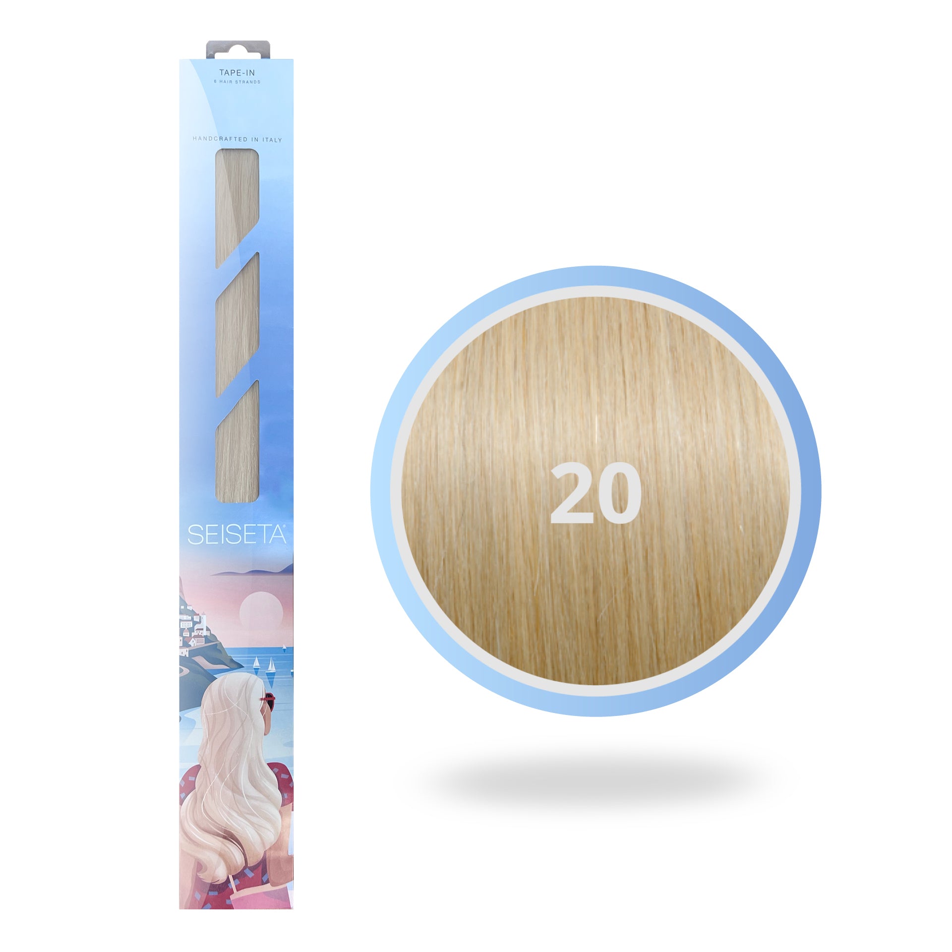 Tape-In 50 cm 20/Light blonde