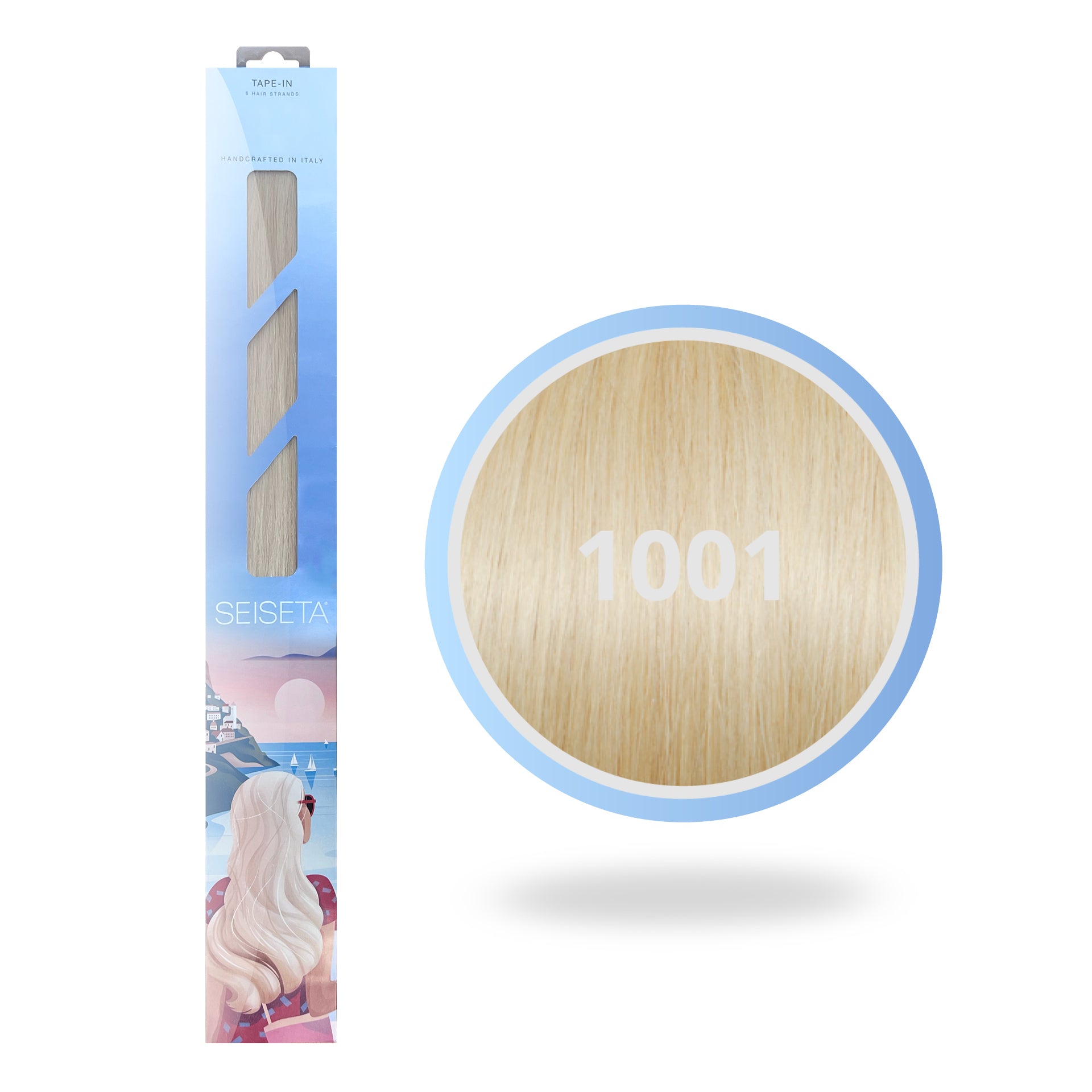 Tape-In 50 cm 1001/Platinum Blonde