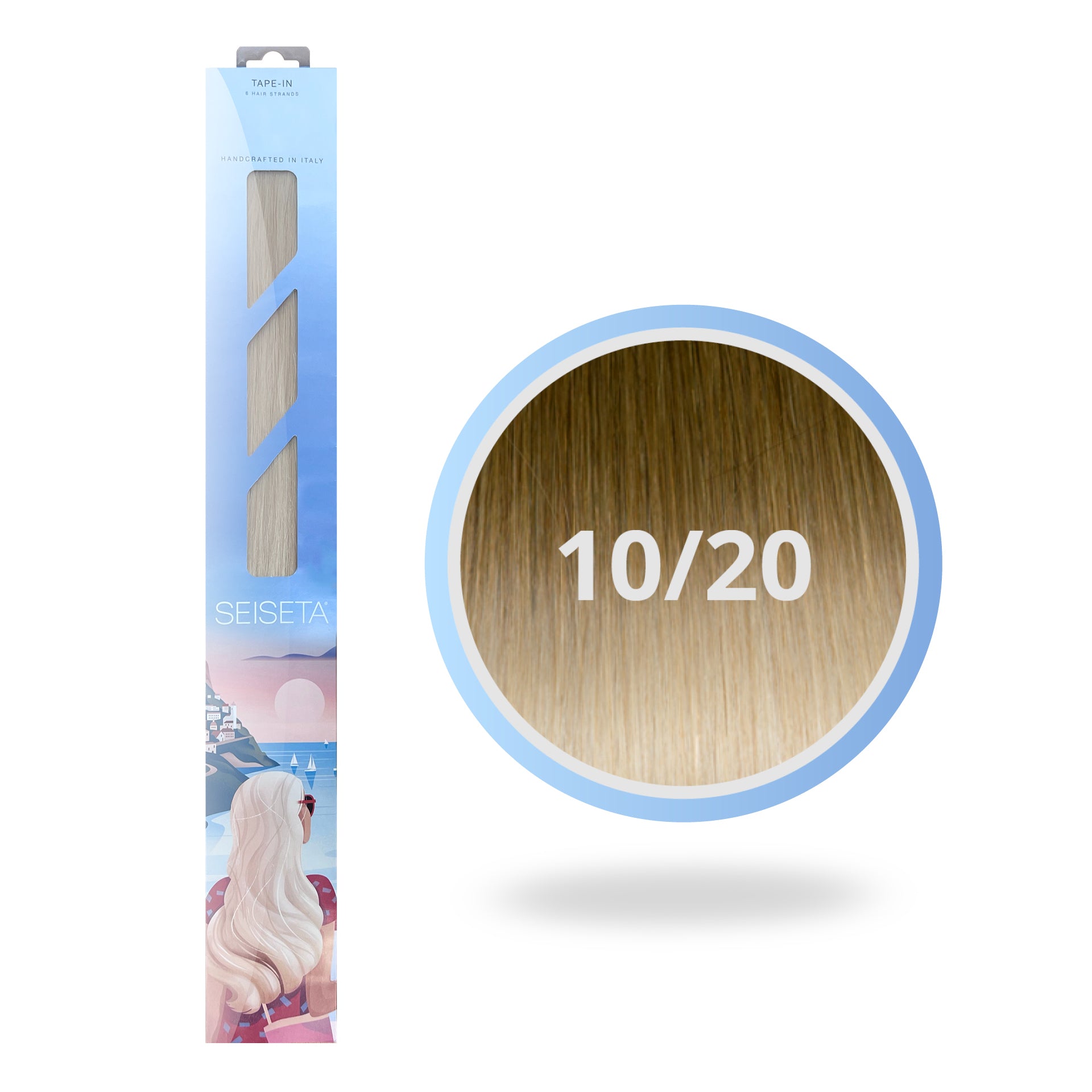 Ombre Tape-In 50 cm 10/20 Dark Blonde/Light Blonde