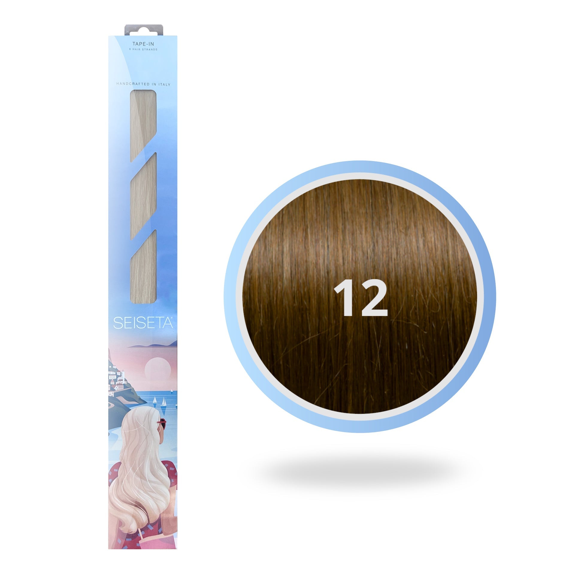 TAPE EXTENSIONS 50 CM 12/GOUDBLOND