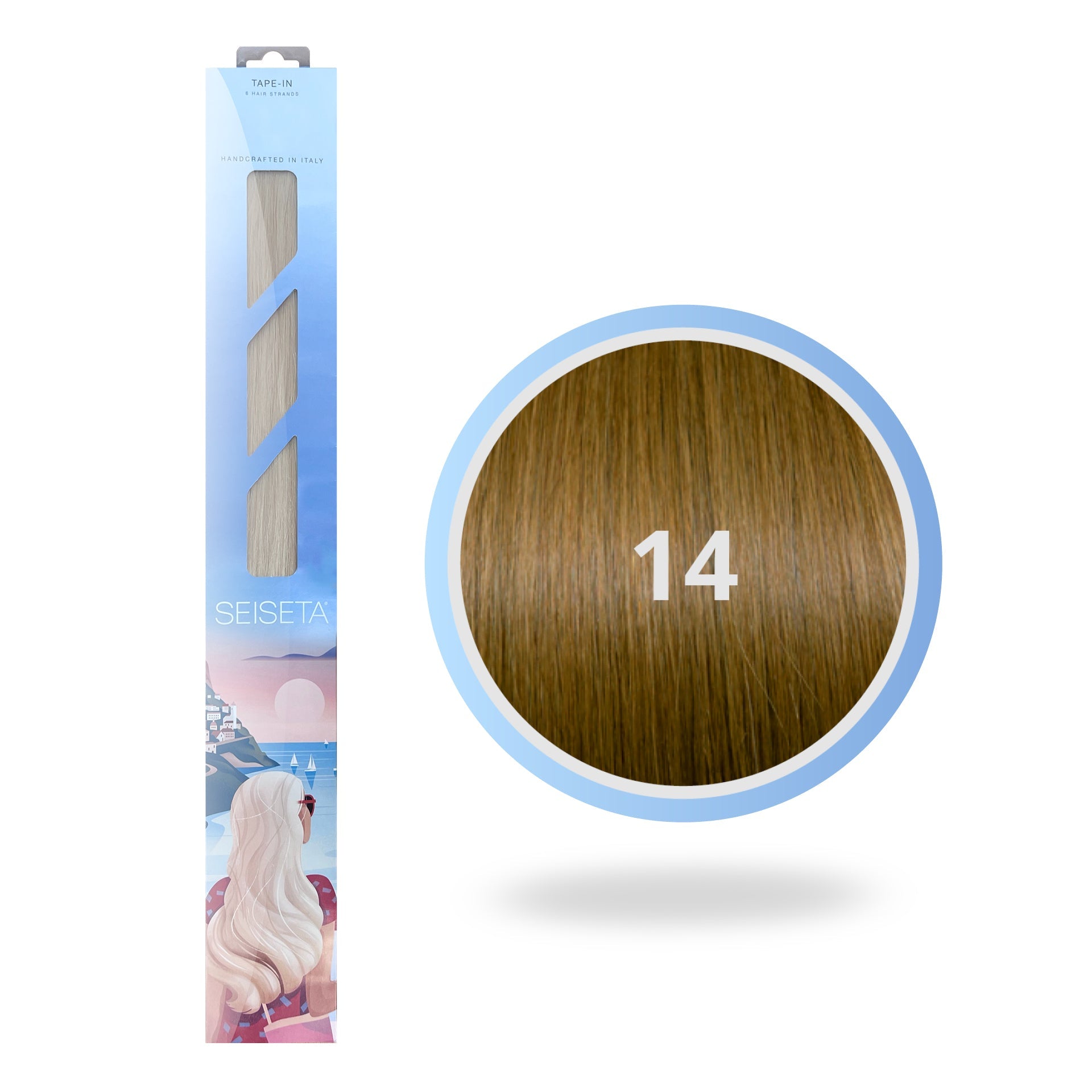 TAPE EXTENSIONS 50 CM 14/BLOND